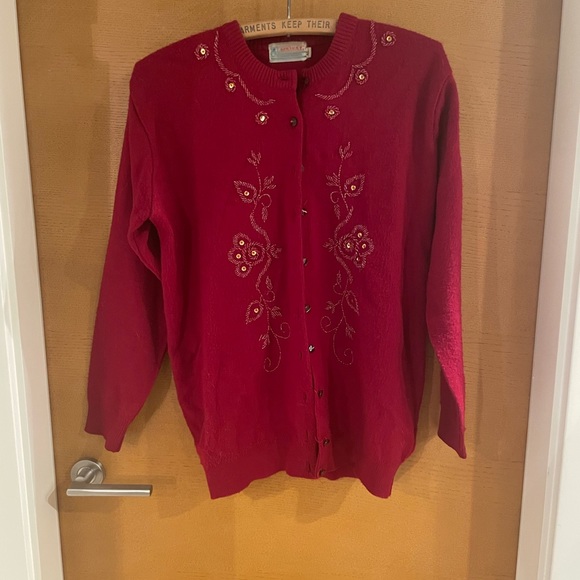 Vintage Beaded and Sequinned Cardigan - Picture 6 of 13